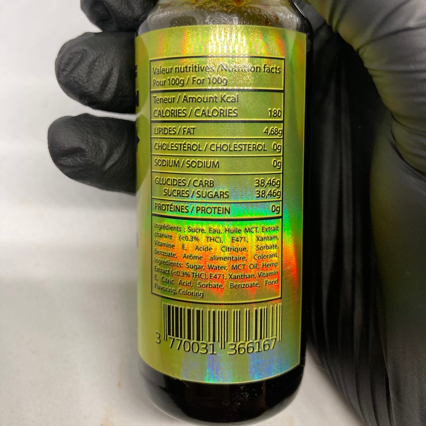 Sirop CBD/THC « Magic Potion » goût Cola 100mg CBD/THC 🥤