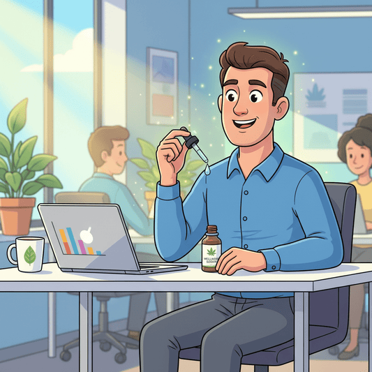 Microdosage de CBD au bureau : Le secret de la productivité sans l'effet "high"