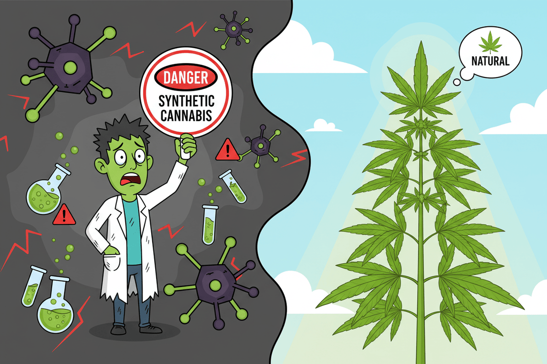 blog le guide ultime des fleurs & résines CBD 100% naturelles : Pourquoi fuir le synthétique ?