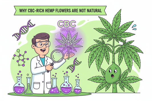 blog Fleurs de CBC en CBD shop : pourquoi ce ne sont (presque) jamais des fleurs naturelle