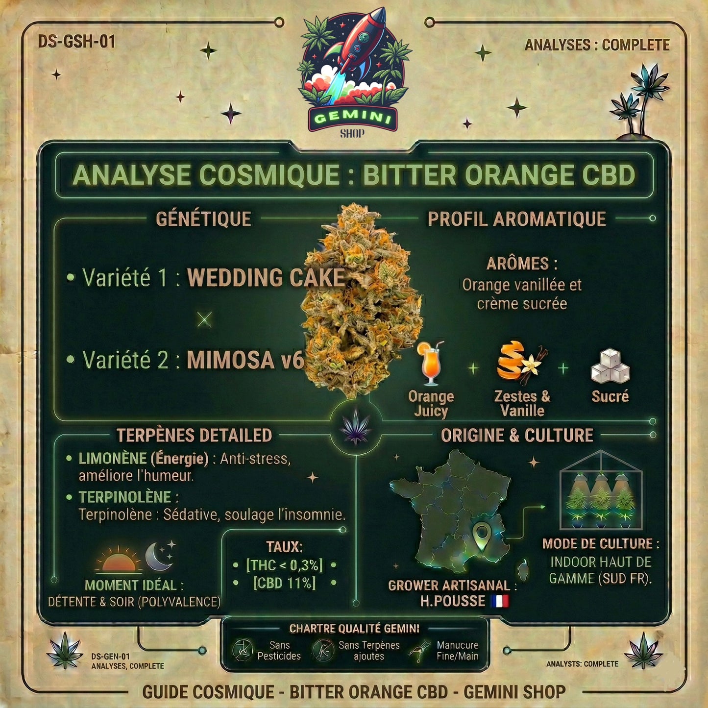 Bitter Orange CBD | CALI FRENCH | 🇺🇸🇫🇷