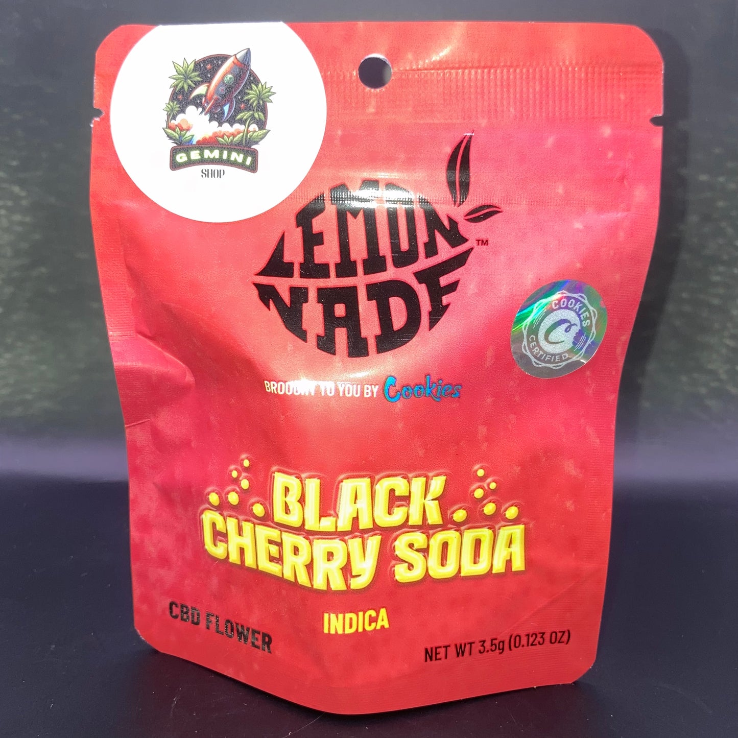 Black Cherry Soda CBD | Cali Par Lemonnade x Cookies | USA