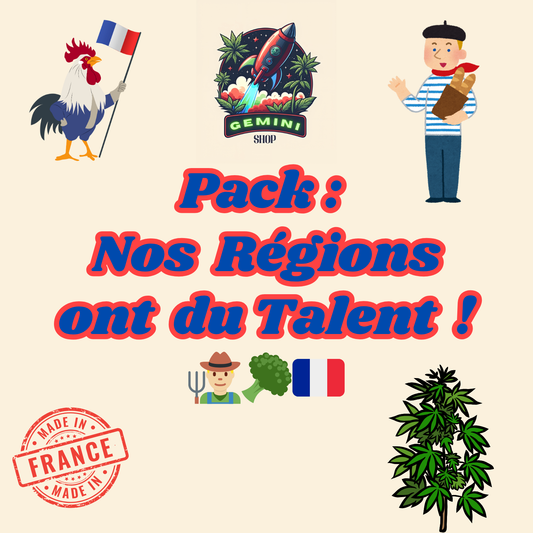 Pack « Nos Régions ont du Talent ! » 👨🏼‍🌾🥦🇫🇷